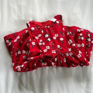 Carter’s 4t red floral dress